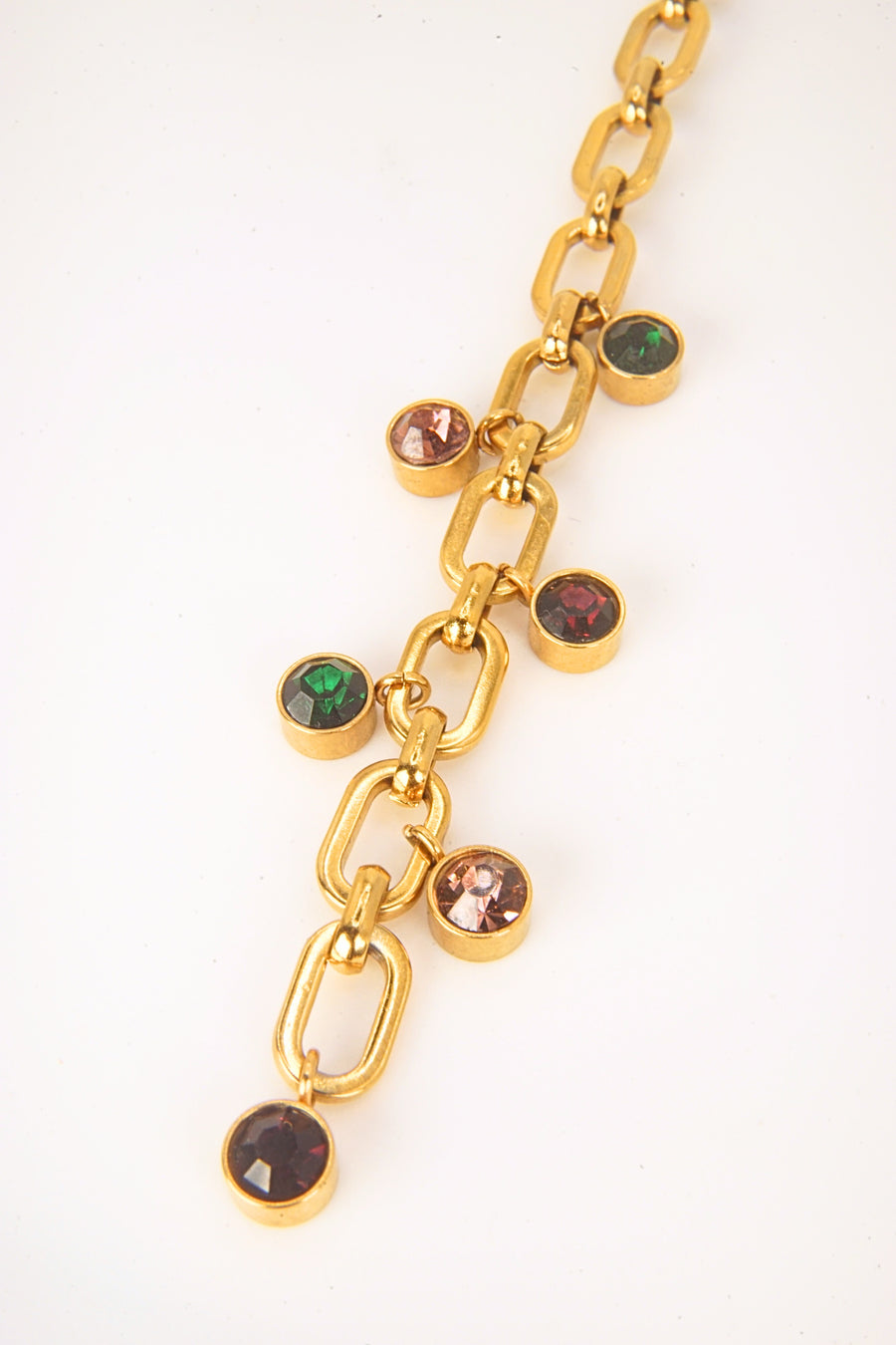 Gemma Lariat Necklace