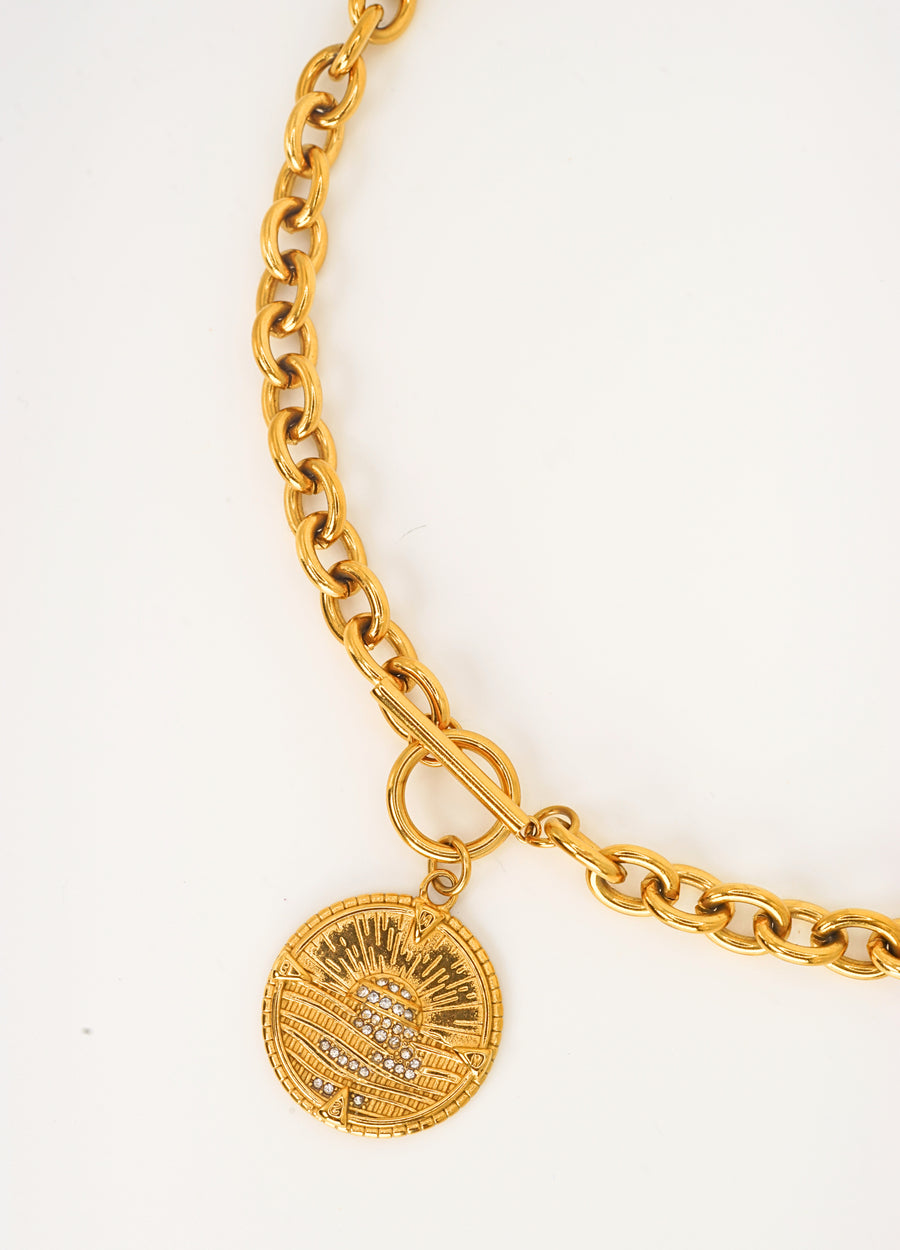 Hera Medallion Necklace