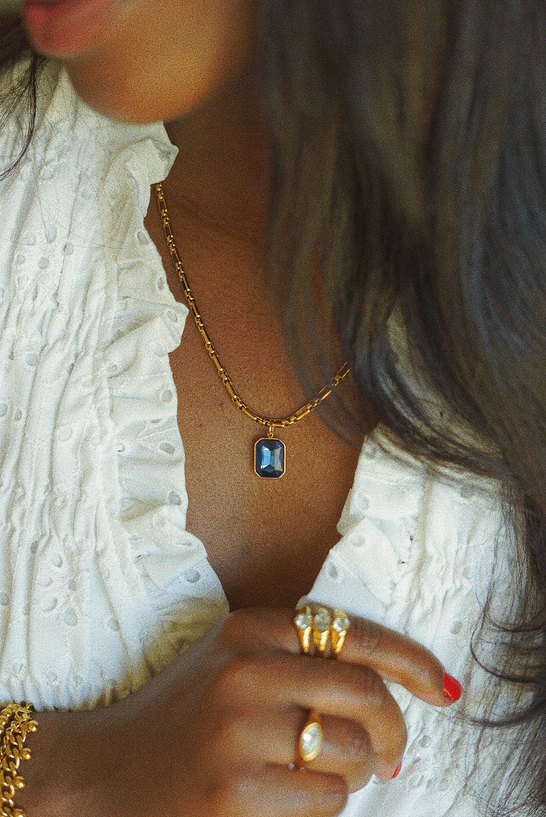 Seraphine Gemstone Necklace
