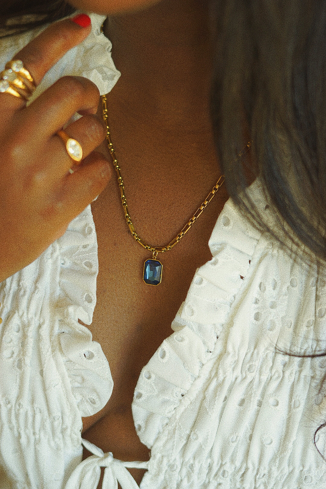 Seraphine Gemstone Necklace