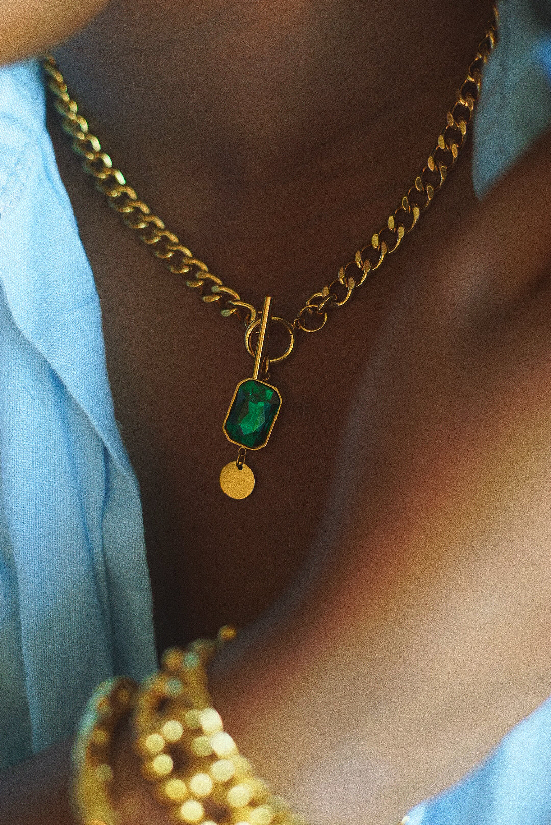 Thea Cuban Chain Necklace