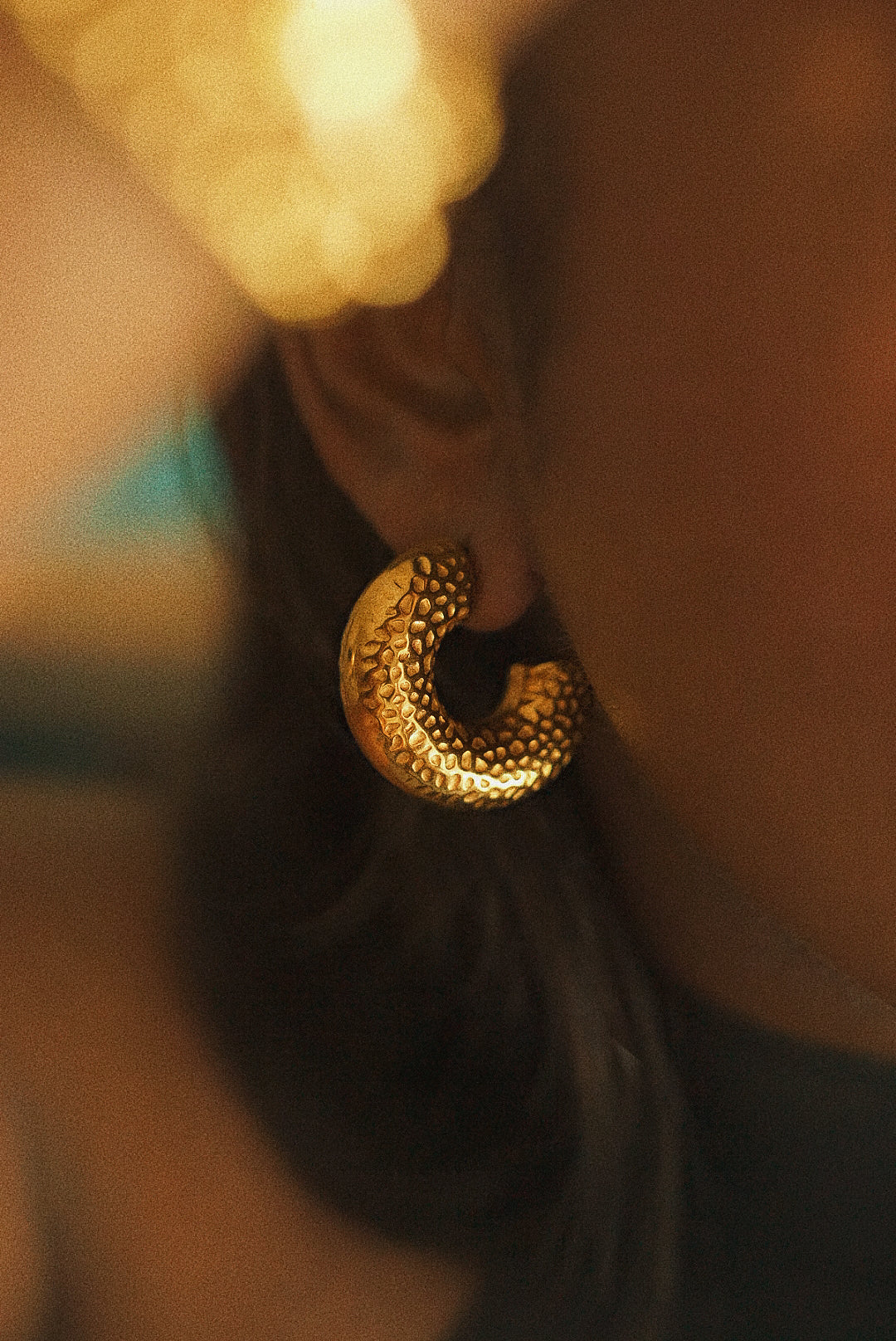 Gianna Chunky Huggie Earrings