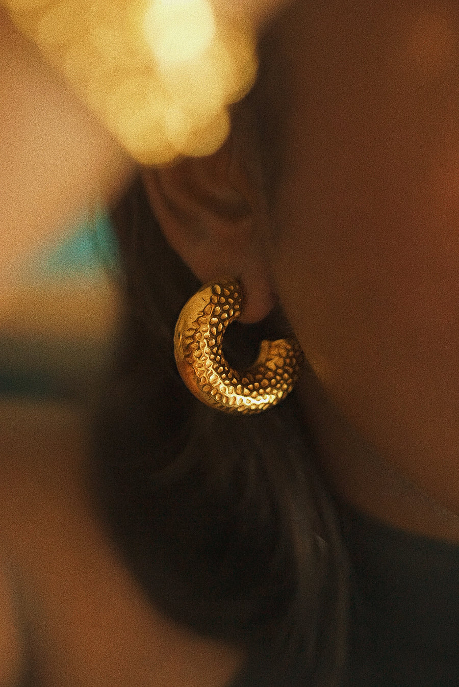 Gianna Chunky Huggie Earrings
