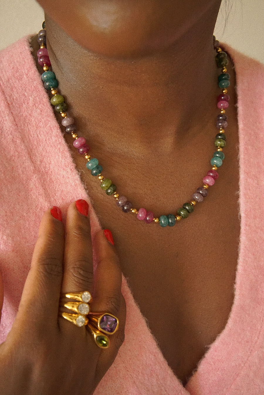Winona Beaded Necklace