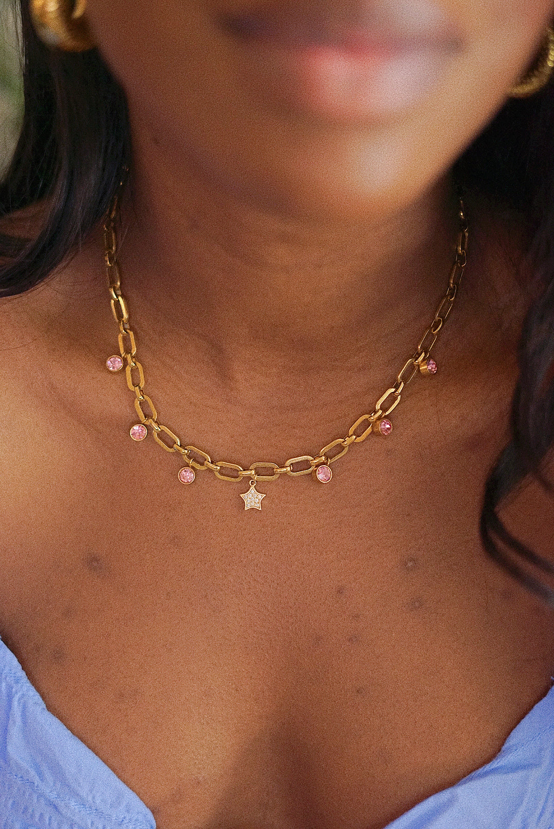 Halle Gemstone Necklace