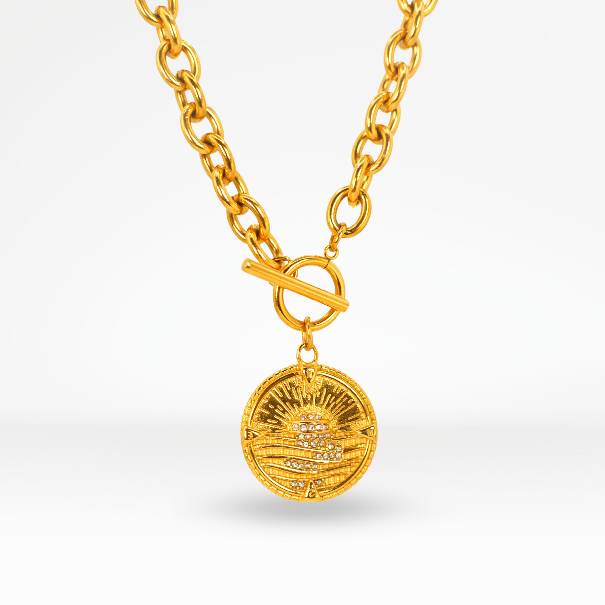 Hera Chunky Pendant Necklace