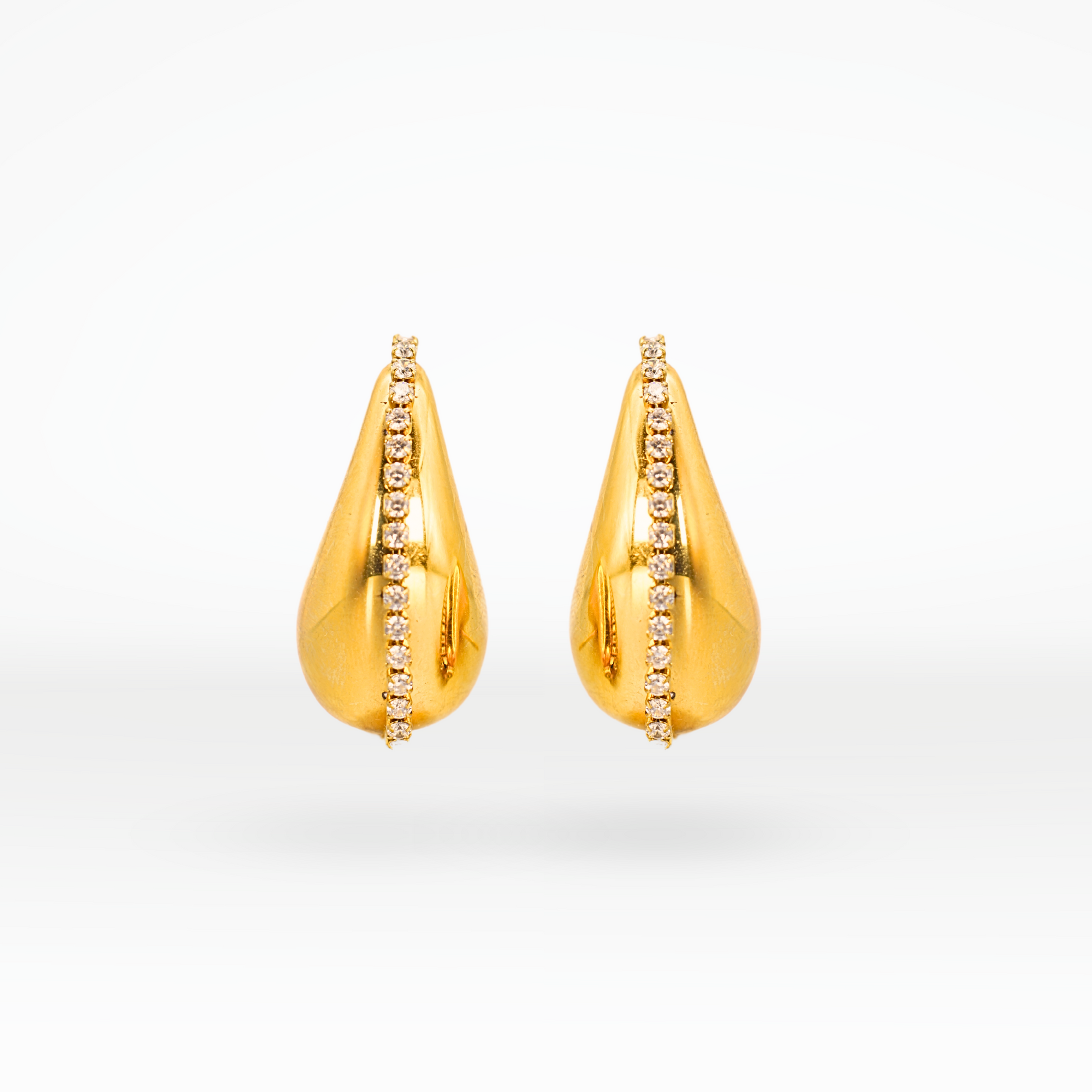 Ophelia Pavè Statement Earrings