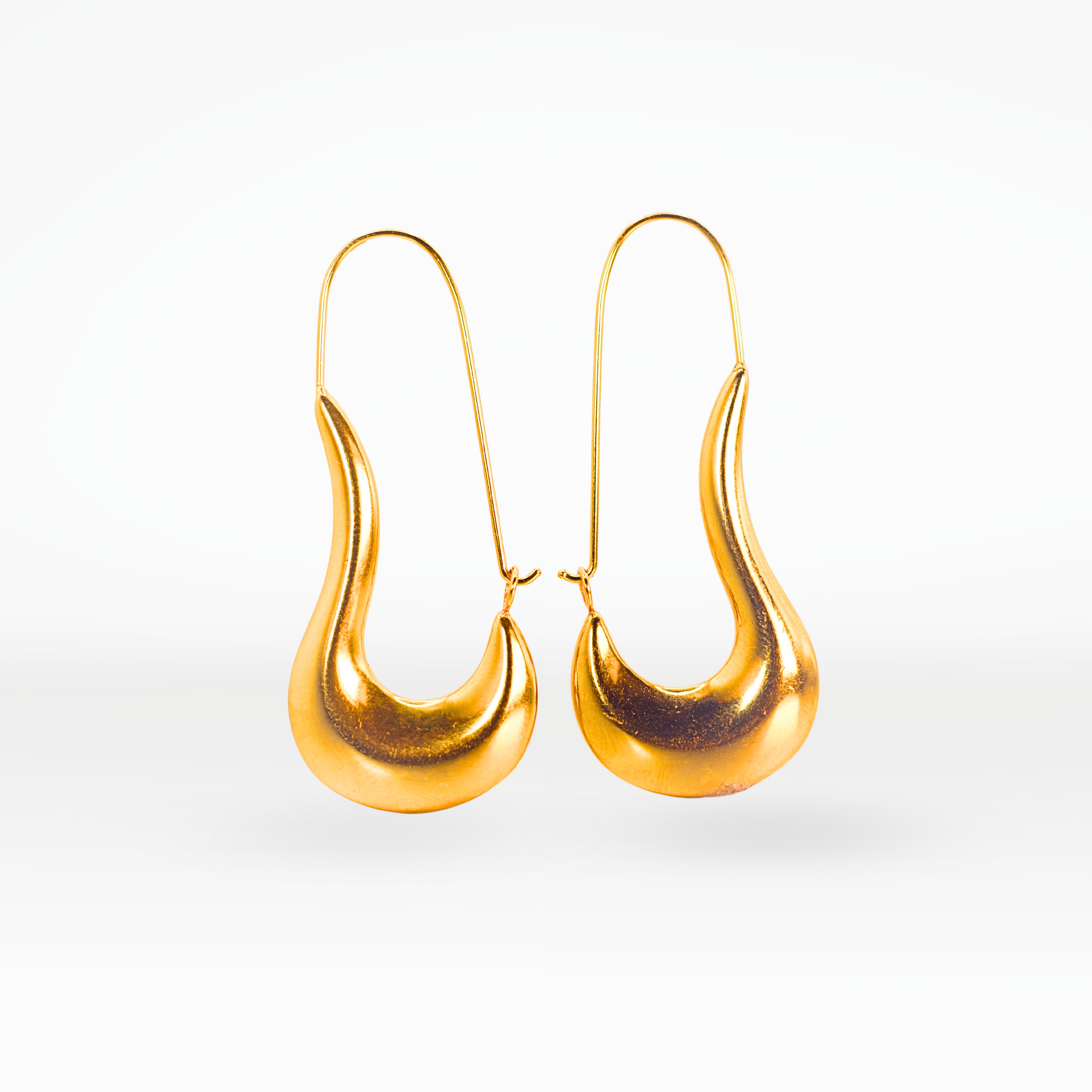 Celeste Abstract Drop Earrings